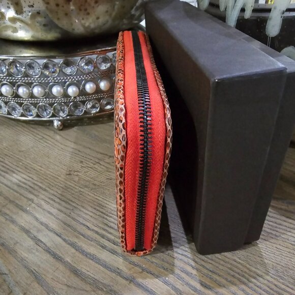 EUC Authentic Bottega Veneta Python Zippy Wallet - Picture 5 of 14